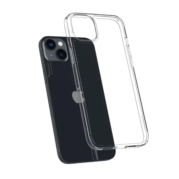 Husă Spigen iPhone 14 Plus, Airskin Hybrid, Transparent, 4 image