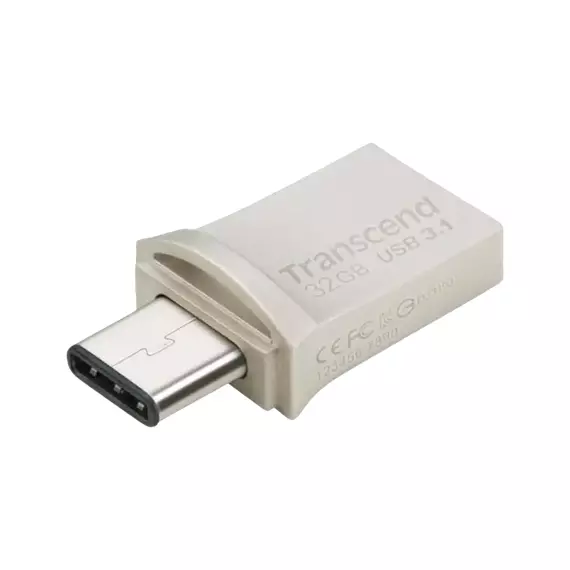 Memorie USB Transcend JetFlash 890, 32GB, Argintiu, 5 image