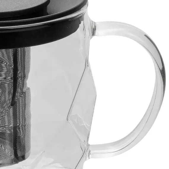 Ceainic cu infuzor RESTO 90516, 1L, Negru, 5 image