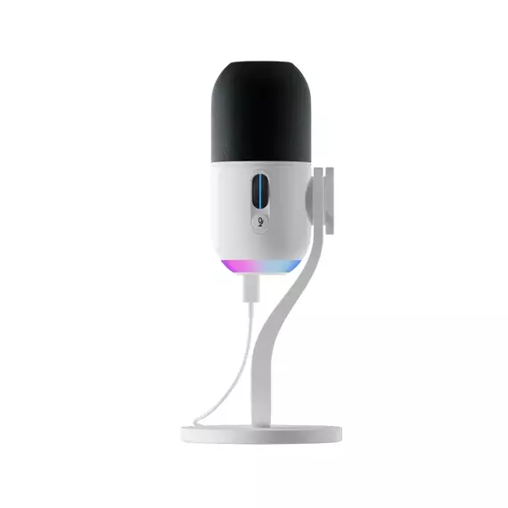 Microfon Gaming Logitech Yeti GX, Cu fir, Alb, 5 image