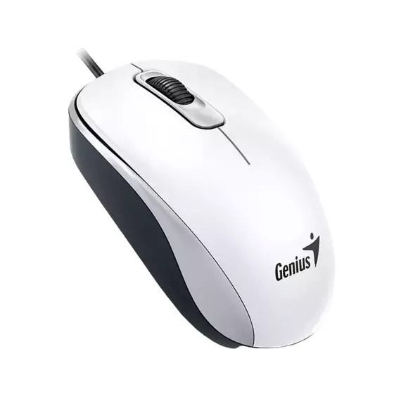 Mouse Genius DX-110, Alb, 3 image