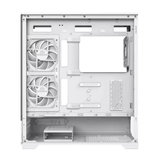 Carcasă PC Gamemax VISTA 2 AW, Midi-Tower, Fără PSU, Alb, 7 image