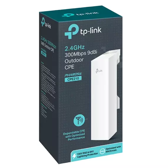 Punct de acces exterior TP-LINK CPE210, 300 Mbps, Alb, 3 image