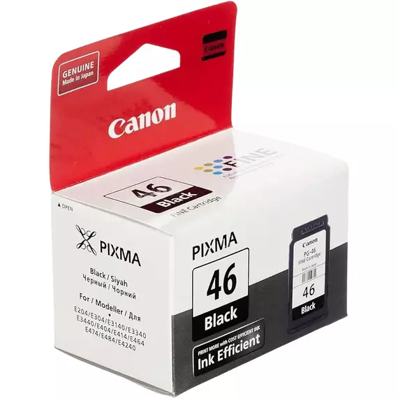 Cartuș de cerneală Canon PG-46, 15ml, Negru, 4 image