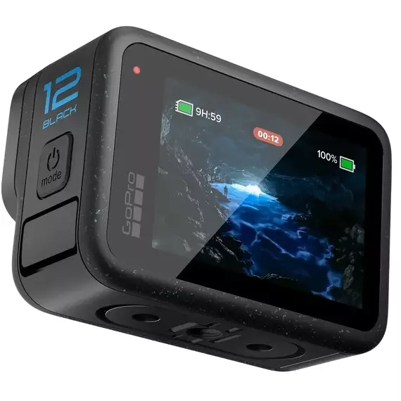 Cameră Video Sport GoPro Hero 12, Negru, 3 image