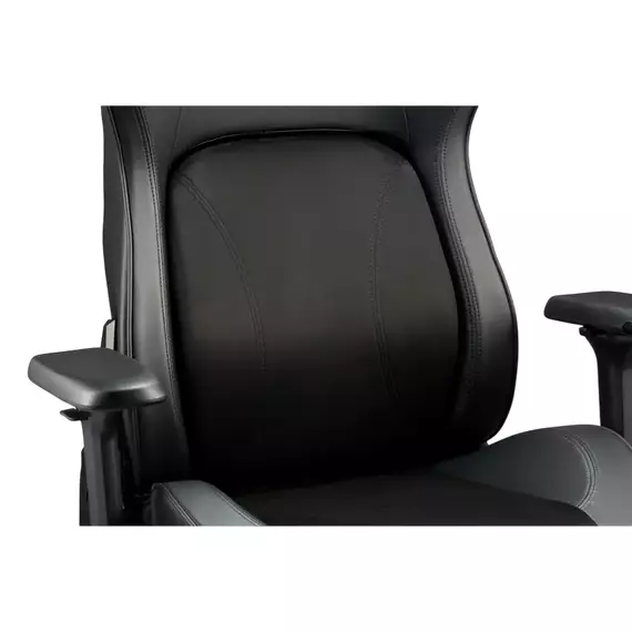 Scaun Gaming Lumi CH06-39, Țesătură, PU Piele, Negru, 6 image