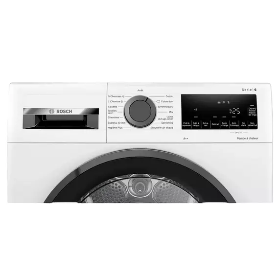 Dryer Bosch WQG245A0FR White, 4 image