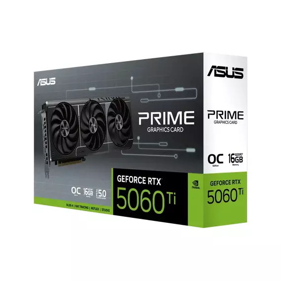 Placă Video ASUS PRIME-RTX5060TI-O16G, 16GB GDDR7 128bit, 6 image