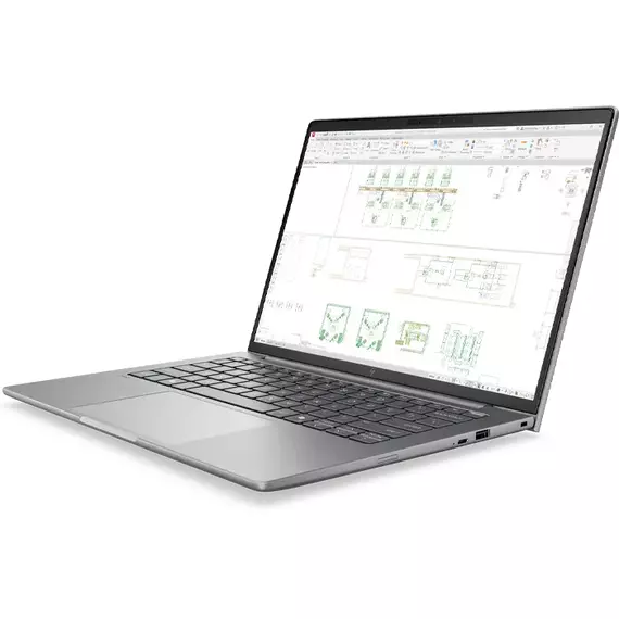 Stație de lucru 14" HP ZBook 8 G2i 14, Grey, Intel Core Ultra 9 386H, 32GB/1024GB, Windows 11 Pro, 4 image