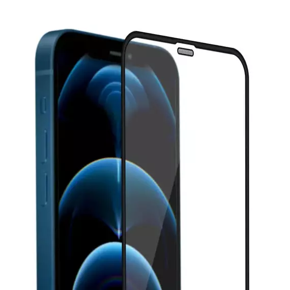 Sticlă de protecție Nillkin iPhone 12 mini PC Full - Tempered Glass, Negru, 3 image