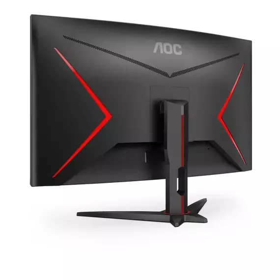 31,5" Monitor Gaming AOC C32G2ZE/BK, VA 1920x1080 FHD, Negru | Roșu, 7 image
