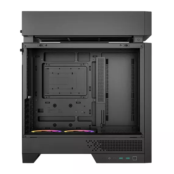 Carcasă PC Deepcool CL660, Midi-Tower, Fără PSU, Negru, 8 image