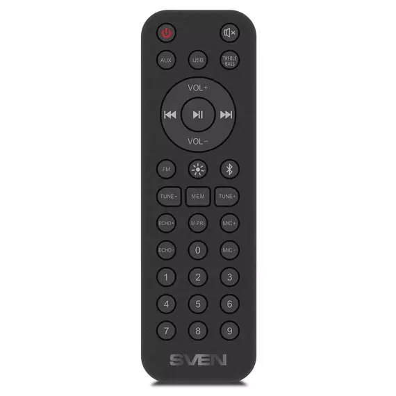 Partybox SVEN "PS-960" 180W, TWS, Bluetooth, FM, USB,LED-display, 6000mA*h, Black, 3 image