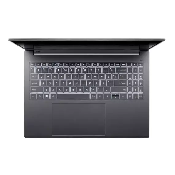 Laptop 16" Acer Aspire 16 AI OLED A16-61M, Steel Gray, AMD Ryzen AI 5 330, 16GB/1024GB, Linux eShell, 6 image