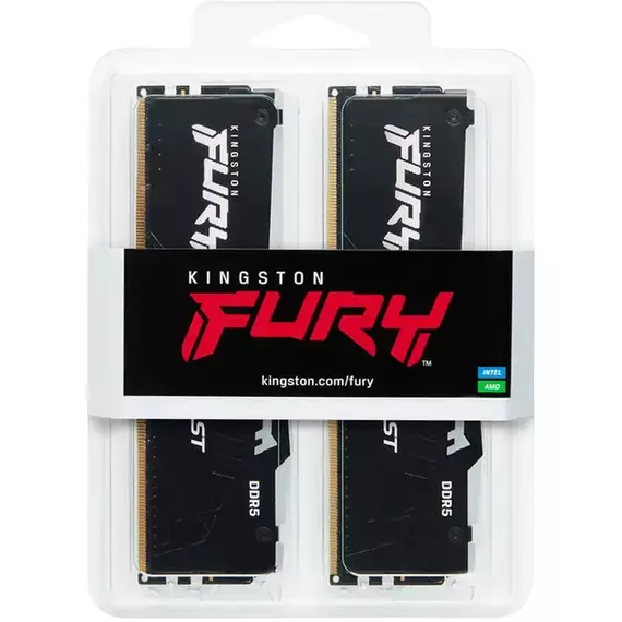 Memorie RAM Kingston FURY Beast RGB, DDR5 SDRAM, 6000 MHz, 16GB, KF560C30BBEAK2-16, 5 image
