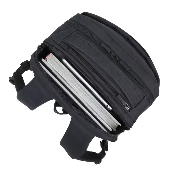 Rucsac pentru Laptop RivaCase Biscayne, 17.3", Poliester, Negru, 6 image