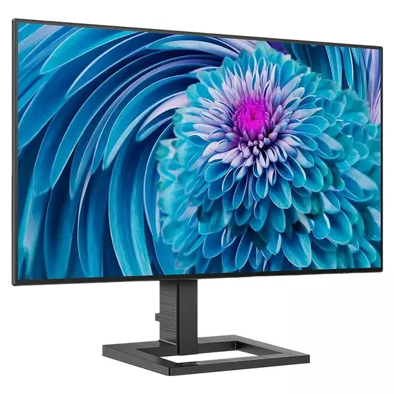 27" Monitor PHILIPS 275E2FAE, IPS 2560x1440 WQHD, Negru, 2 image