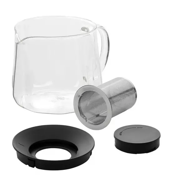 Ceainic cu infuzor RESTO 90515, 1L, Transparent, 6 image