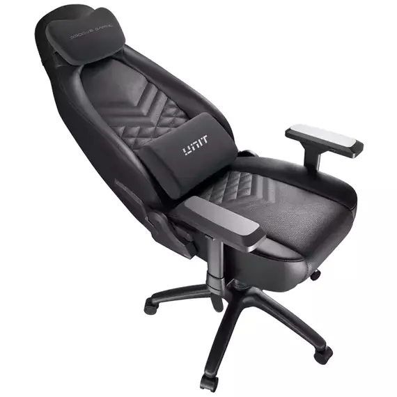 Scaun Gaming Proove Unit, PU Piele, Negru, 4 image