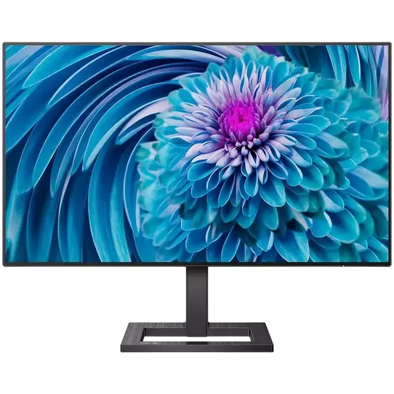 27" Monitor PHILIPS 275E2FAE, IPS 2560x1440 WQHD, Negru, 5 image