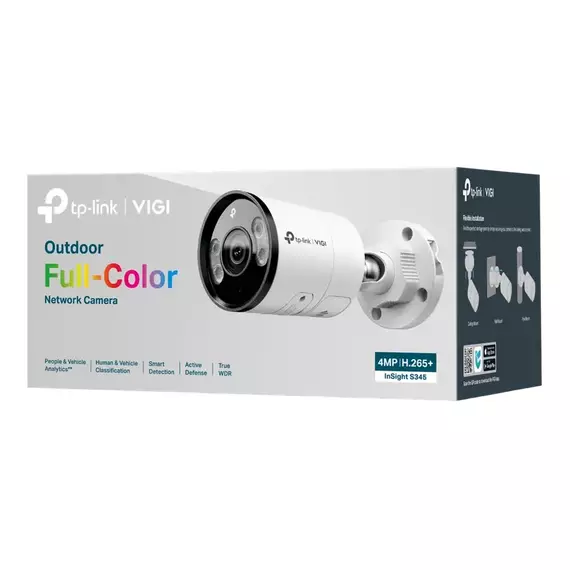 Camera de supraveghere IP TP-LINK InSight S345 (2.8 mm), Alb, 2 image