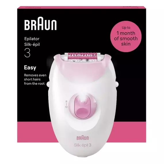 Epilator Braun SE3000 Pink, 3 image