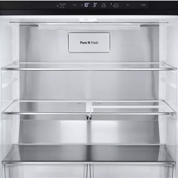 Frigider LG GMG860EPBE, InstaView Door-in-Door™, Negru, 2 image