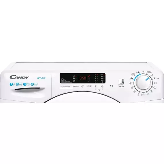 Mașină de spălat Candy CS4 1072DE/1-S, 7kg, Alb, 4 image