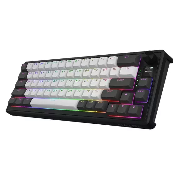 Tastatură HATOR Skyfall 65 PRO, Cu fir / Fără fir, Negru | Gri, 2 image