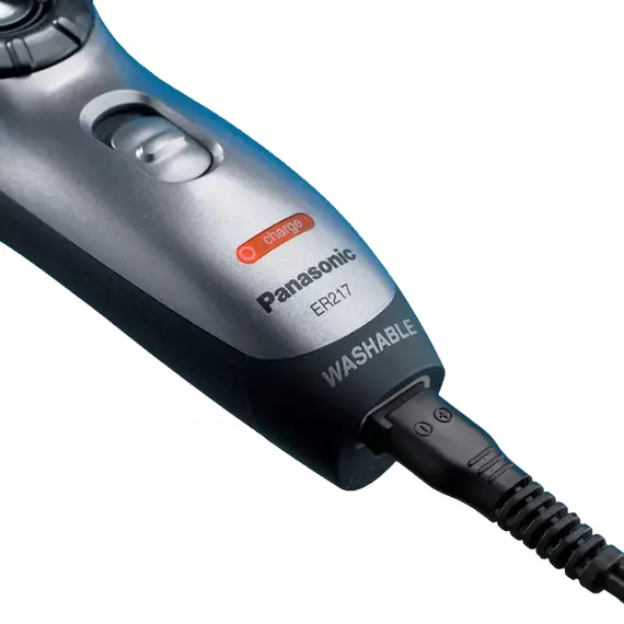Trimmer pentru bărbați Panasonic ER217S520, Negru | Argintiu, 4 image