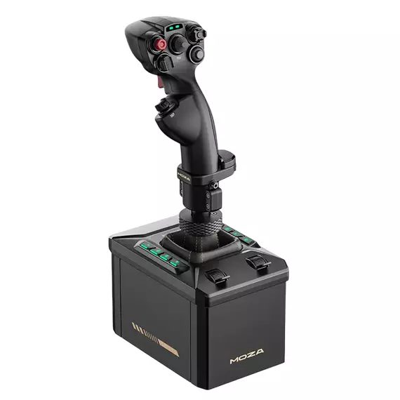 Schimbător de viteze MOZA AB6 Flight Simulator AS017, Negru, 8 image