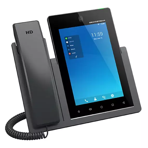Telefon Video IP Grandstream GXV3470, Negru, 2 image