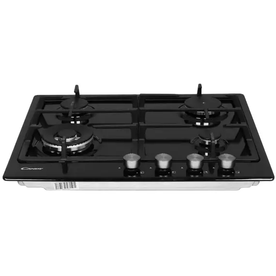 Plită pe gaz Candy CHG6BF4WPBB, Negru, 6 image