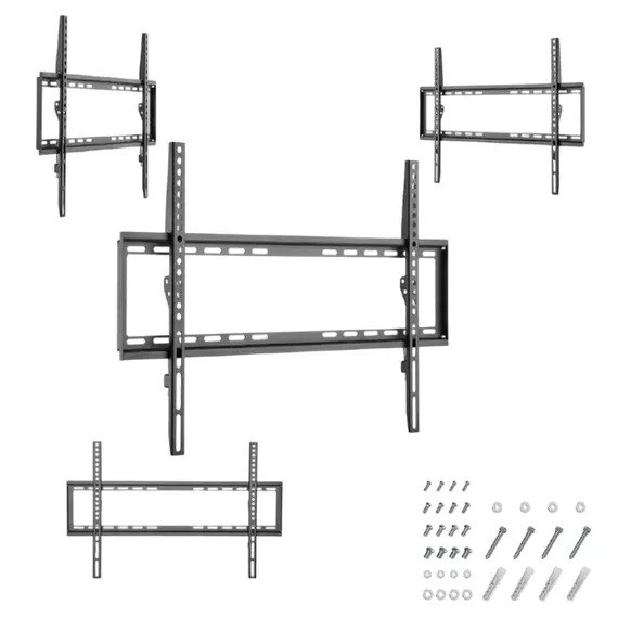 Suport fixat pe perete Gembird WM-70F-03, Negru, 4 image