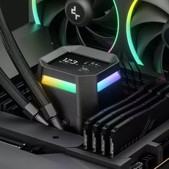 Cooler procesor Deepcool LM240, 2 image