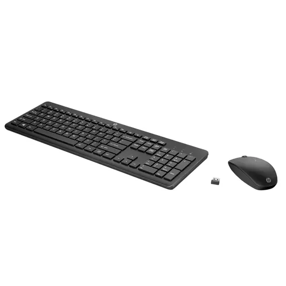 Set Tastatură + Mouse HP 230, Fără fir, Negru, 2 image