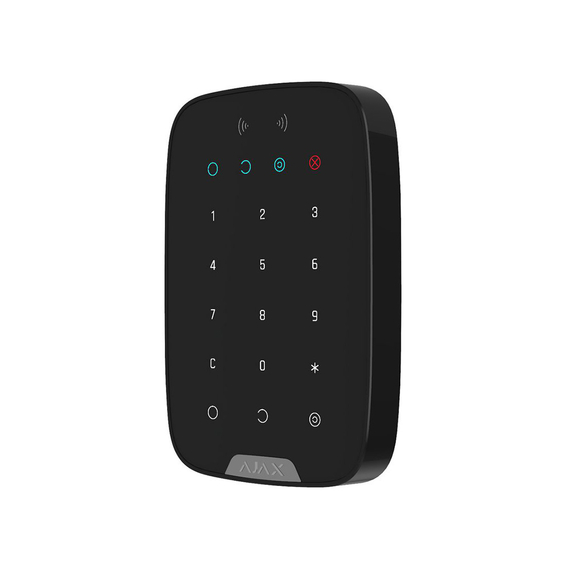 Tastatură tactilă fără fir Ajax KeyPad, Negru, 2 image