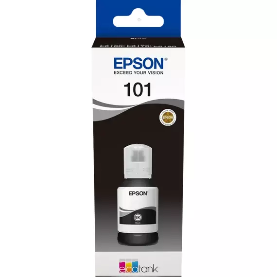 Recipient de cerneală Epson 101 EcoTank, 127ml, Negru, 2 image