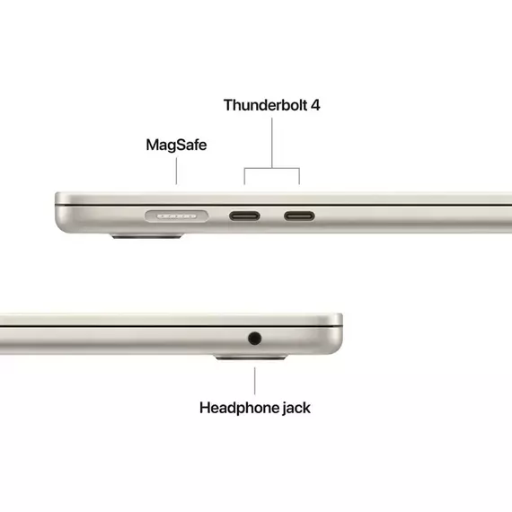 NB Apple MacBook Air 15.3" Z1LU000VZ Starlight (M5 16Gb 1Tb) 70W charger, 2 image