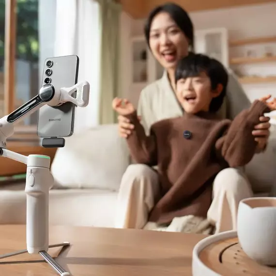Microfon portabil pentru înregistrare vocală Insta360 Mic Air (1 TX + 1 RX), Fără fir, Negru, 5 image