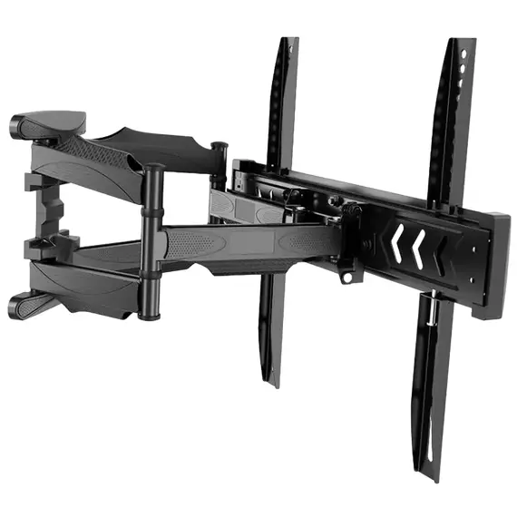 Suport TV de perete Gembird WM-58ST-01, Negru, 2 image