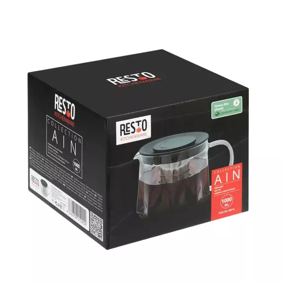 Ceainic cu infuzor RESTO 90515, 1L, Transparent, 4 image