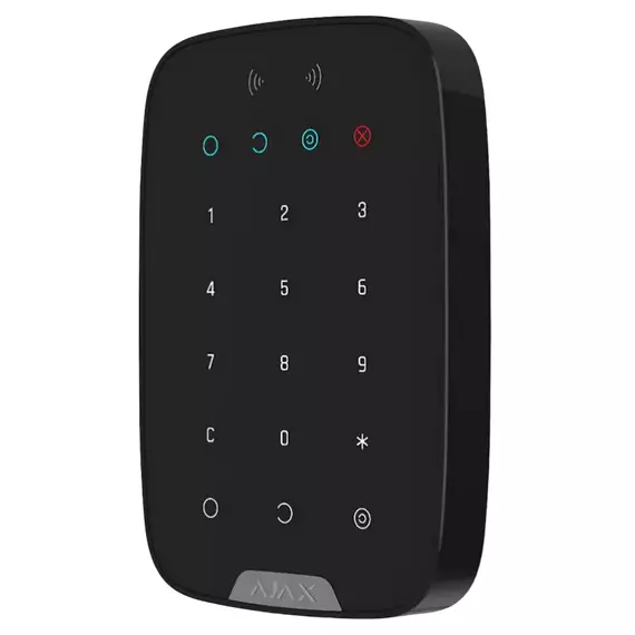 Tastatură tactilă fără fir Ajax KeyPad, Negru, 5 image