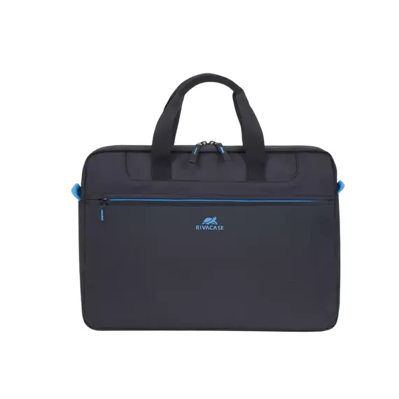 Geantă pentru Laptop RivaCase Regent, 15.6", Poliester, Negru, 5 image