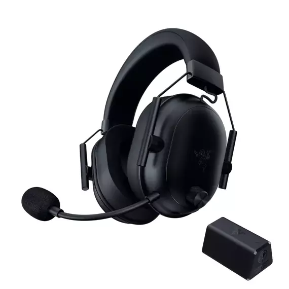 Căști gaming Razer BlackShark V2 HyperSpeed, Fără fir/Cu fir, Negru, 2 image