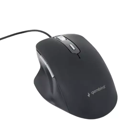 Mouse Gembird MUS-6B-02, Negru, 4 image