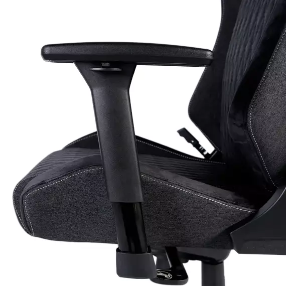 Scaun Gaming HATOR Ironsky Fabric, Țesătură, PU Piele, Negru, 3 image
