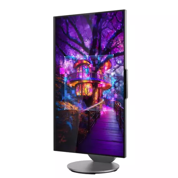 Computer All-in-One Lenovo Yoga 27IAH10, 27", Intel Core Ultra 5 125H, 16GB/1024GB, Windows 11 Pro, Luna Grey, 3 image