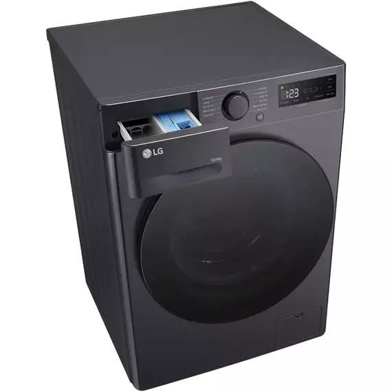 Mașină de spălat cu uscător LG F4DR510S2M, 10kg, Gri, 3 image