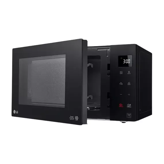 Cuptor cu microunde LG MS2336GIB, Negru, 3 image